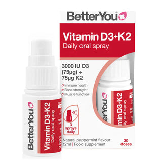 BetterYou - Vitamin D + K2 Daily Oral Spray 12ml