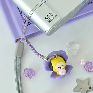 BT21 - CHIMMY Baby Pearl Figure Strap - Koreabe