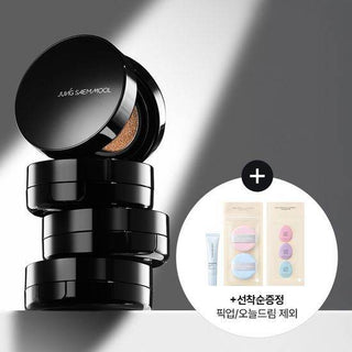 Jung Saem Mool - Essential Skin Nuder Long Wear Cushion + Refill - 6 Colors - Koreabe