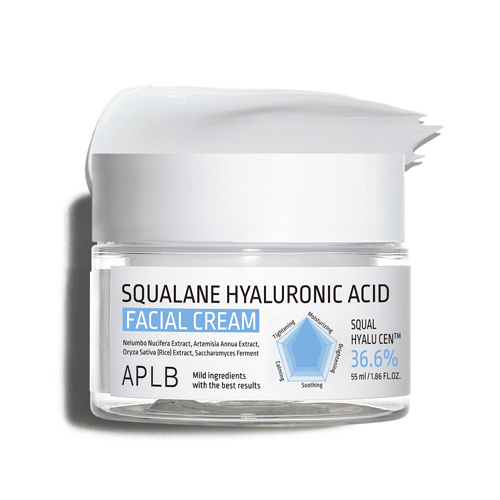 APLB - Squalane Hyaluronic Acid Facial Cream 55ml