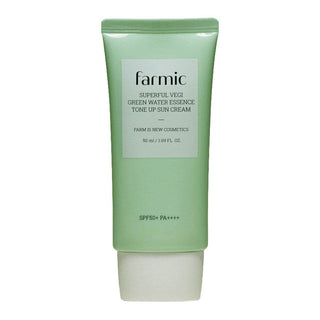 Farmic - Superful Vegi Green Water Essence Tone Up Sunscreen 50ml - Koreabe