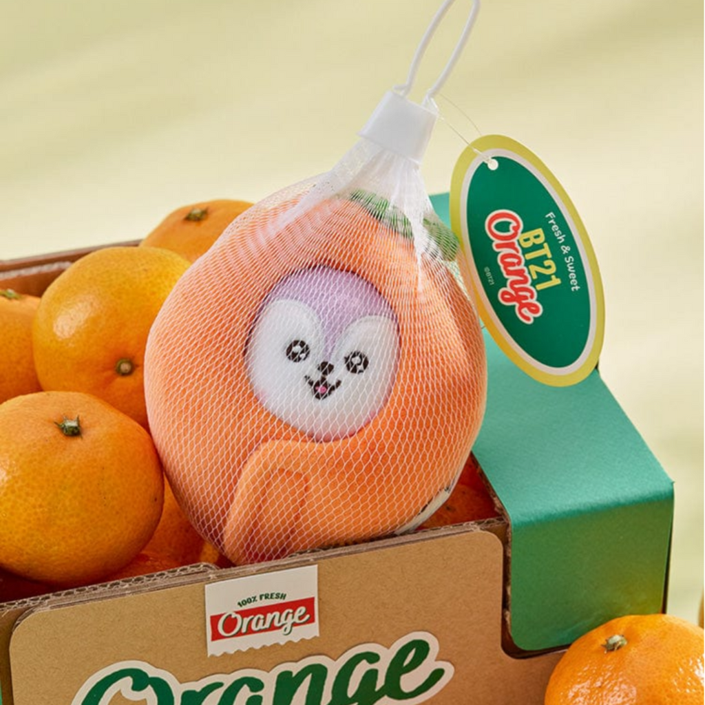 BT21 - Llavero de muñeca de fiesta naranja bebé MANG