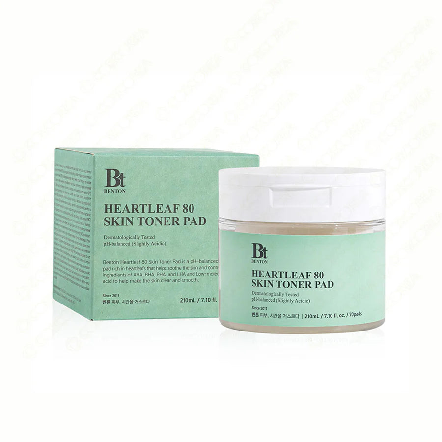 Benton - Heartleaf 80 Skin Toner Pad 70ea