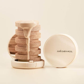 Jung Saem Mool - Skin Nuder Cushion Layer Concealer + Refill - 6 Colors - Koreabe