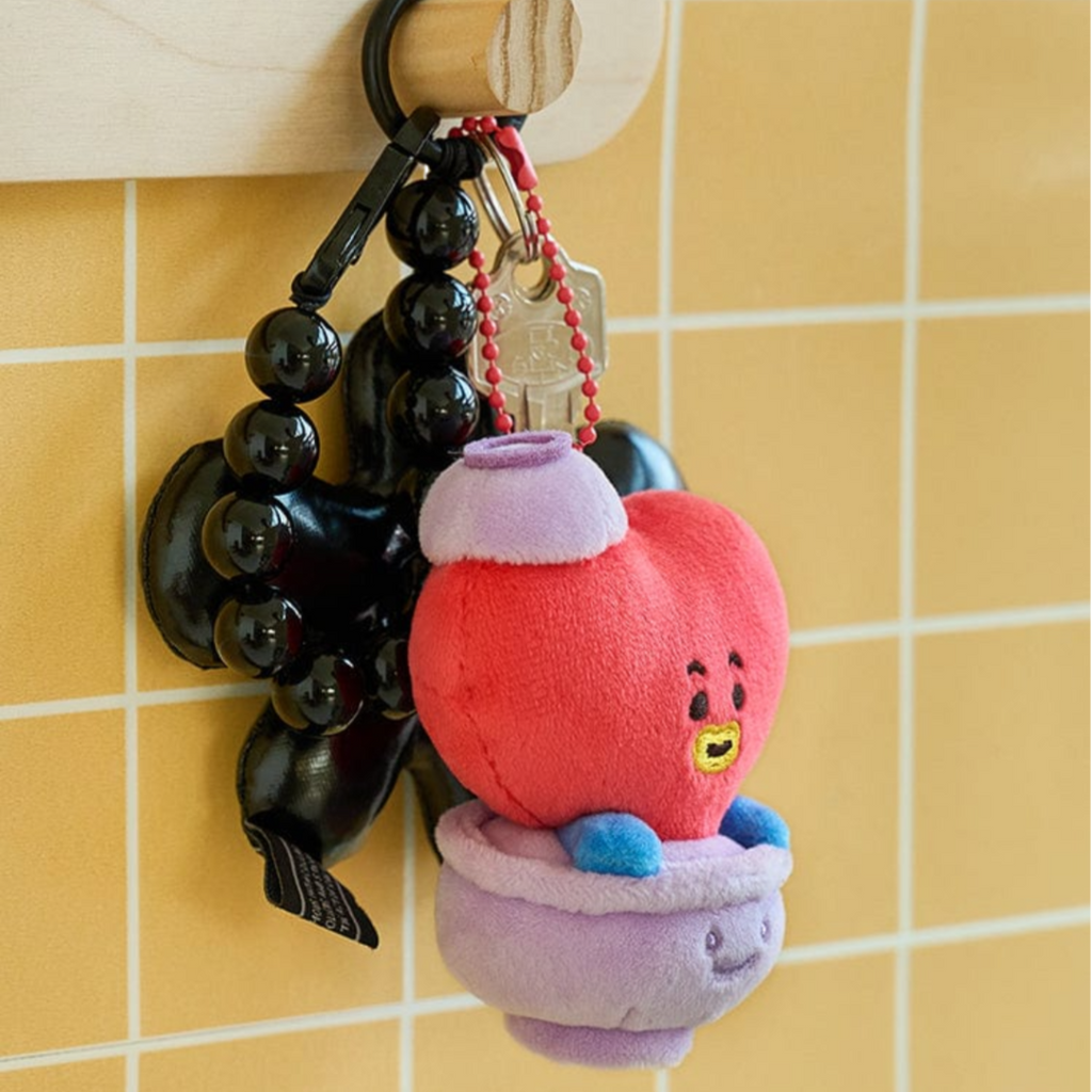 BT21 - TATA RJ Welcome Party Plate Doll Keyring