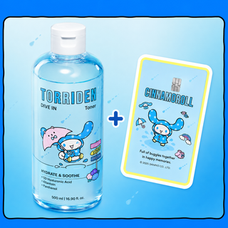 Torriden - Dive Hydrate Soothe Toner 500ml (Sanrio Ver)