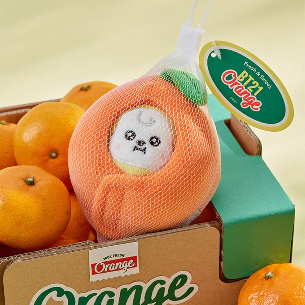 BT21 - CHIMMY Baby Orange Party Doll Keyring