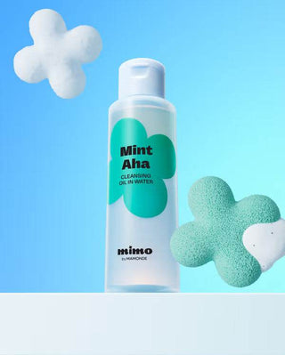 Mimo by Mamonde - Mint AHA Cleansing Oil in Water 100ml - Koreabe