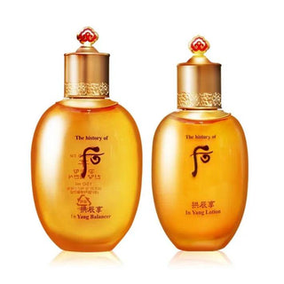 The History of Whoo - Gongjinhyang Nourishing Balancer 150ml + Emulsion Set 110ml - Koreabe