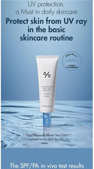Dr Ceuracle - Hyal Reyouth Moist Sun SPF50+ PA++++ 50ml