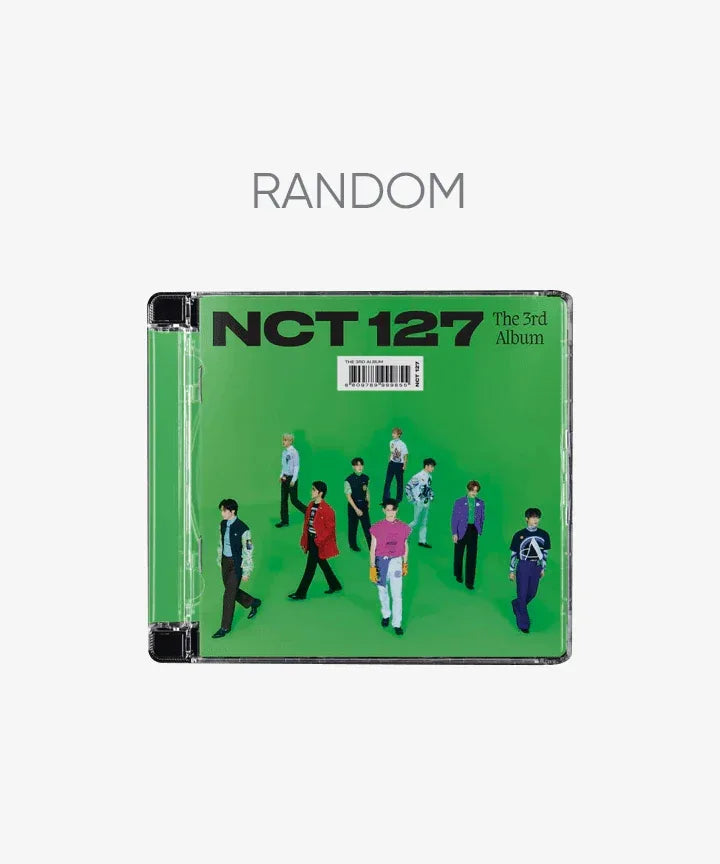 NCT 127 - The 3rd Album Sticker (Jewel Case Ver.) Random – Koreabe