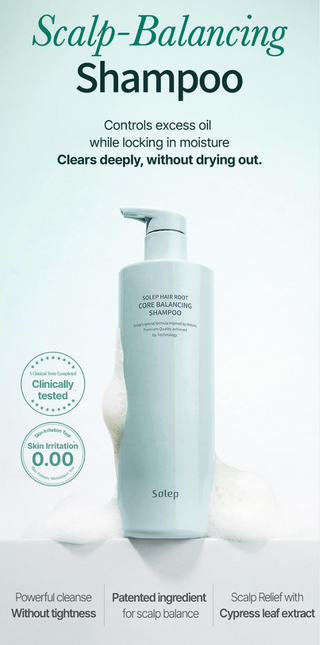Solep - Hair Root Core Balancing Shampoo 400ml