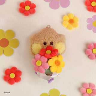 BT21 minini doll key ring [bouquet] - SHOOKY - Koreabe