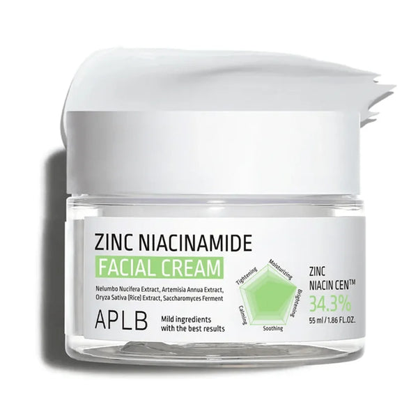 APLB - Zinc Niacinamide Facial Cream 55ml
