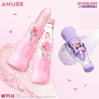 Amuse - Sparkly Soda Lip Balm (My Melody X Kuromi) - 2 types - Koreabe