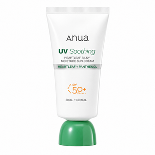 Anua - UV Soothing Heartleaf Silky Moisture Sun Cream 50ml