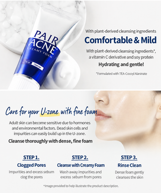 Pair Acne Creamy Foam 80ml