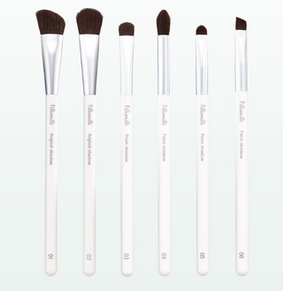 Fillimilli - Eye Make Up Brush Kit Set (6 pcs)
