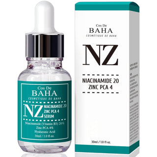 Cos De Baha - Niacinamide 20% Zinc PCA 4% 30ml - Koreabe