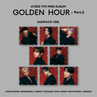ATEEZ - Golden Hour : Part.2 (Digi Pack Ver) ( Random) - Koreabe