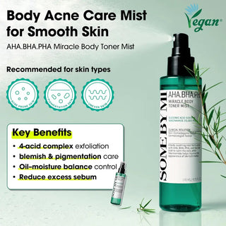 Somebymi - AHA BHA PHA Miracle Body Toner Mist 140ml