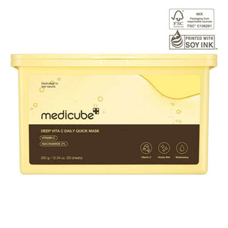 Medicube - Deep Vita C Daily Quick Mask 30ea - Koreabe