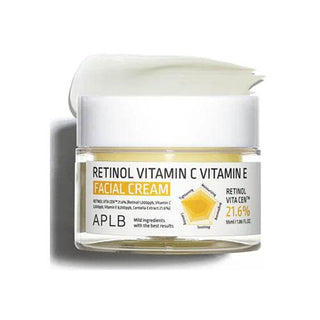 APLB - Retinol Vitamin C Vitamin E Facial Cream 55ml - Koreabe