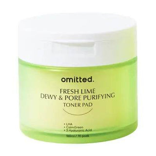 Omitted - Fresh Lime Dewy & Pore Purifying Toner Pad 70ea - Koreabe