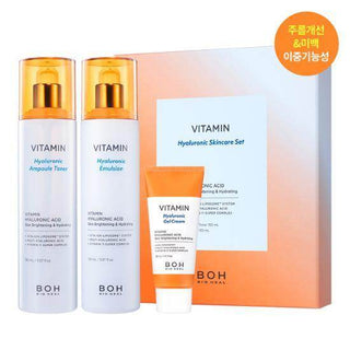 Bioheal - Vitamin Hyaluronic Emulsion 150ml + Toner 150ml + Cream 30ml - Koreabe