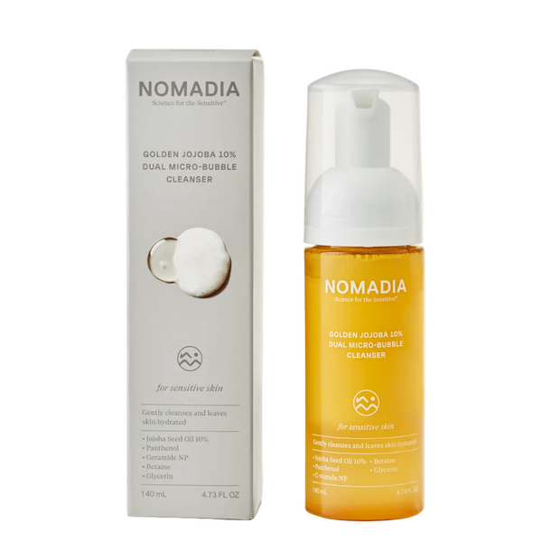 Nomadia - Golden Jojoba 10% Dual Micro Bubble Cleanser 140ml
