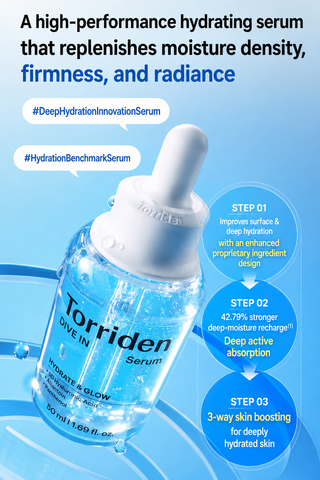 (Upgrate) Torriden - Dive In Hydrate & Glow Serum 50ml