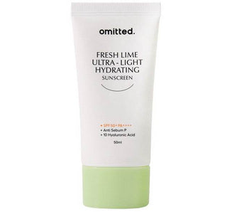 Omitted - Fresh Lime Ultra Light Hydrating Sunscreen 50ml - Koreabe