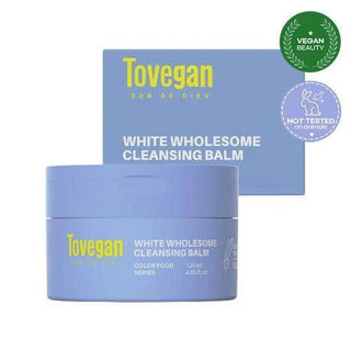 Tovegan - White Wholesome Cleansing Balm 120ml - Koreabe