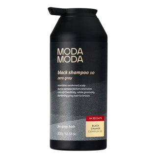 Modamoda - Black Shampoo 10 Zero Gray 300ml