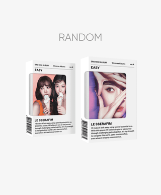 Le Sserafim - 3rd Mini Album 'Easy' (Weverse Albums Ver) (Random) - Koreabe