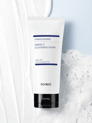 Scinic - Homme Perfect Cleansing Foam 150ml - Koreabe