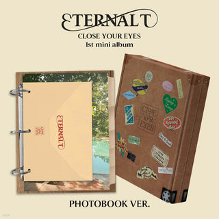 ETERNALT CLOSE YOUR EYES The 1st Mini Album (PHOTOBOOK Ver.) - Koreabe