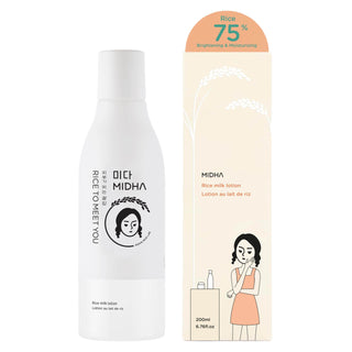 Midha - Rice Milk Lotion 200ml - Koreabe