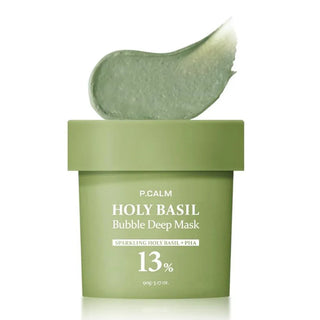 P Calm - Holy Basil Bubble Deep Mask 90ml - Koreabe