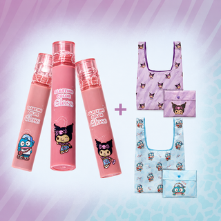 Romand - Blasting Color Gloss - 3 Colors (Sanrio Ver)