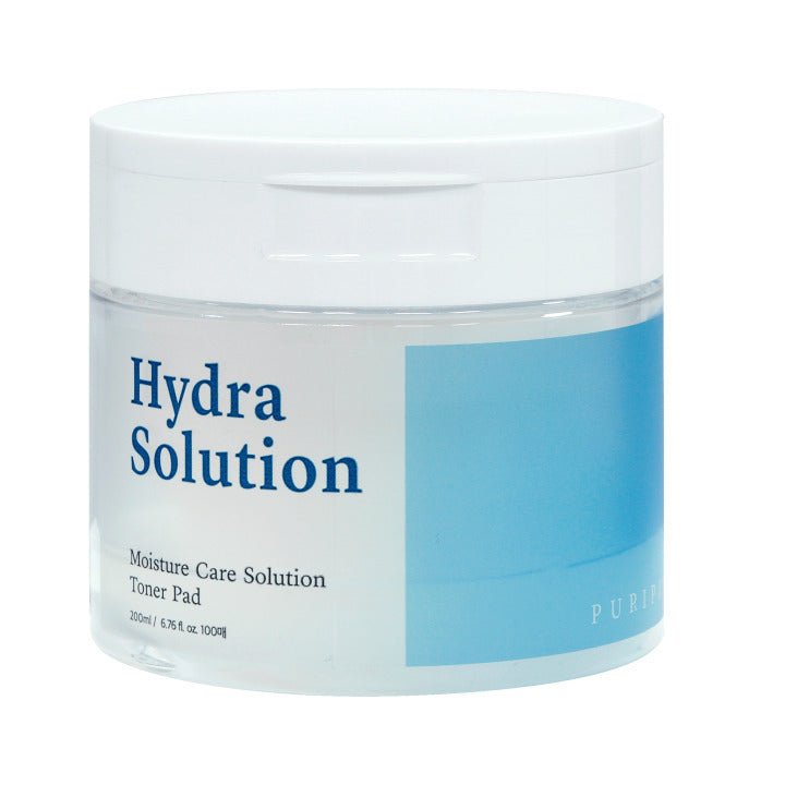 Puripia - Hydra Solution Moisture Care Solution Toner Pads 100ea