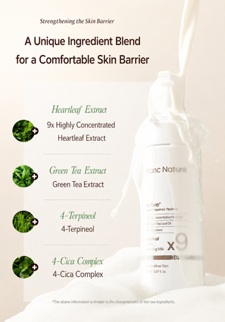 Blanc Nature - Active Heartleaf Cleansing Milk 150ml