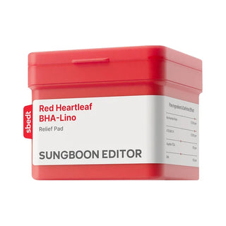 Sungboon Editor - Red Heartleaf BHA Lino Pad 60ea