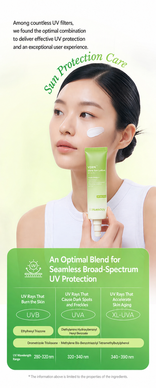 11huesday - VDRN Glow Sun Lotion SPF50+ PA++++ 50ml