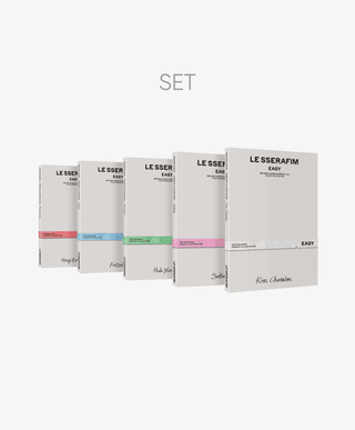 Le Sserafim - 3rd Mini Album 'Easy' (Compact Ver) (Set) - Koreabe