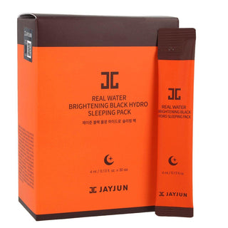 JayJun - Real Water Brightening Black Hydro Sleeping Pack 30ea