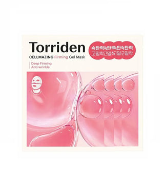 Torriden - Cellmazing Firming Gel Mask Face + Neck 4pcs