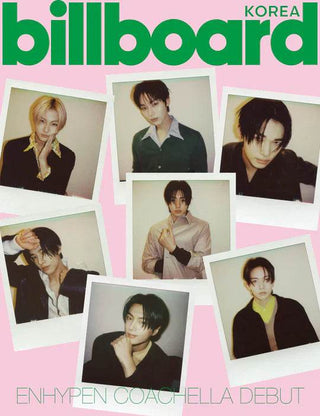 Billboard Korea - Enhyphen's Coachella debut special Billboard Korea limited edition special issue (A / B / C / D / E / F / G / H) - Koreabe