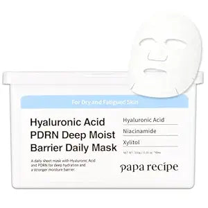 Papa Recipe - Hyaluronic Acid PDRN Deep Moist Barrier Daily Mask 30ea