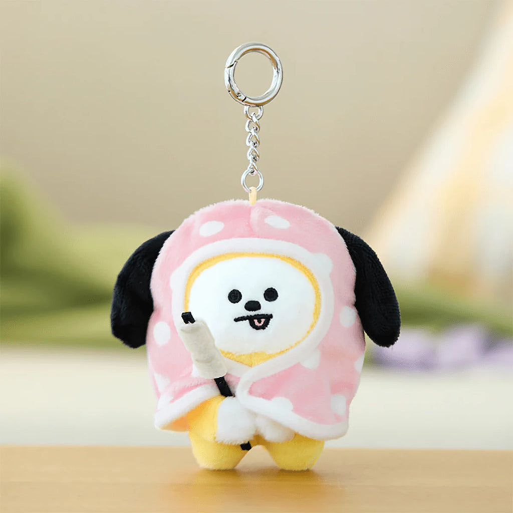 BT21 - CHIMMY Campfire Blanket Doll Keyring